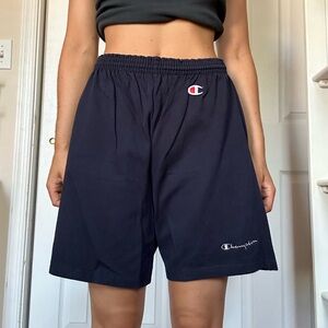 Champion Women's Black Shorts Size L